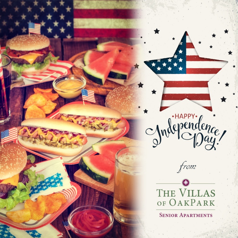 Happy Fourth of July from the Villas of Oak Park!